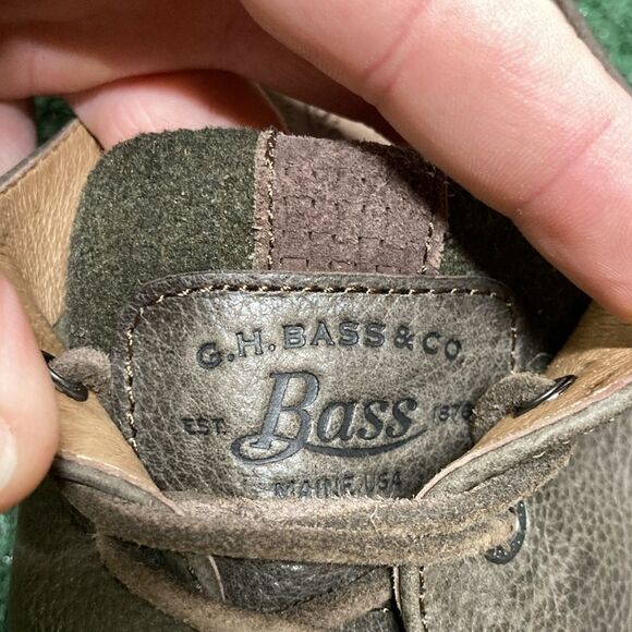 G.H. Bass & Co. leather oxfords men’s size 11.5 (OKPM-07-064) - Picture 10 of 12